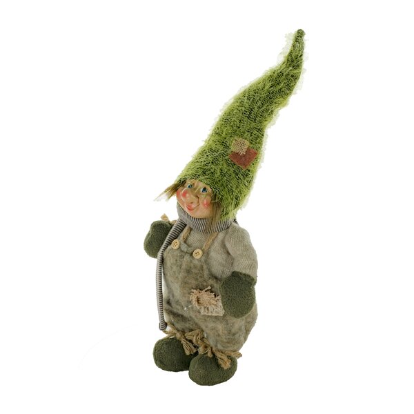 The Holiday Aisle Green Smiling Forest Gnome Wayfair